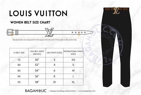 lv belt weight|lv size chart.